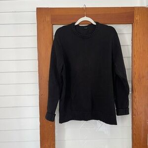 Brandy Melville Classic Black Crew Neck Sweater